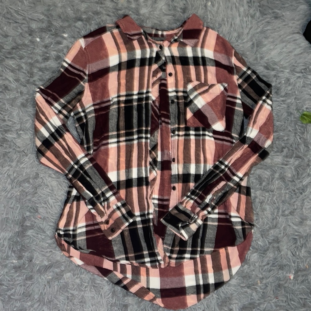 Flannel, Size: M, Multi colors
